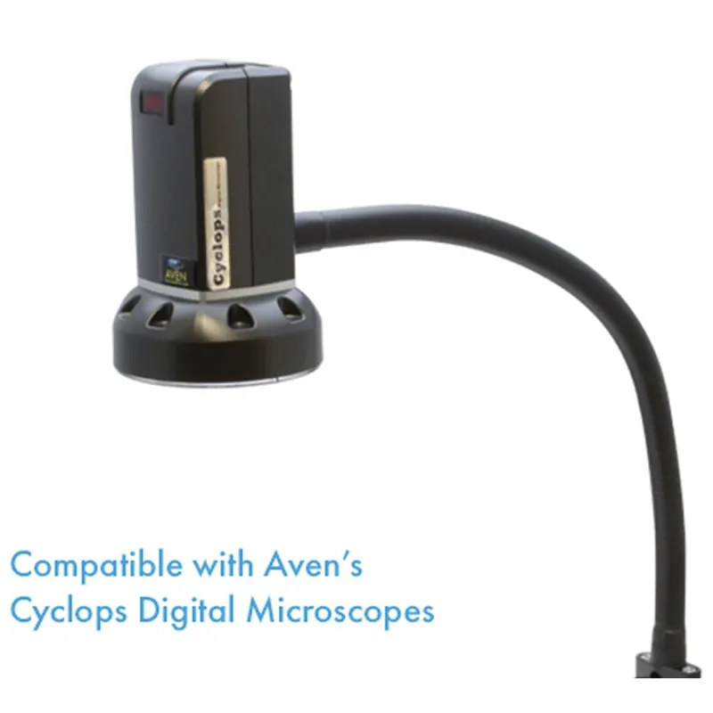 Aven Tools 26800B557412 [26800B-557-412] 18″ Flex Arm With 360° Swivel Head And 2″ Table Clamp