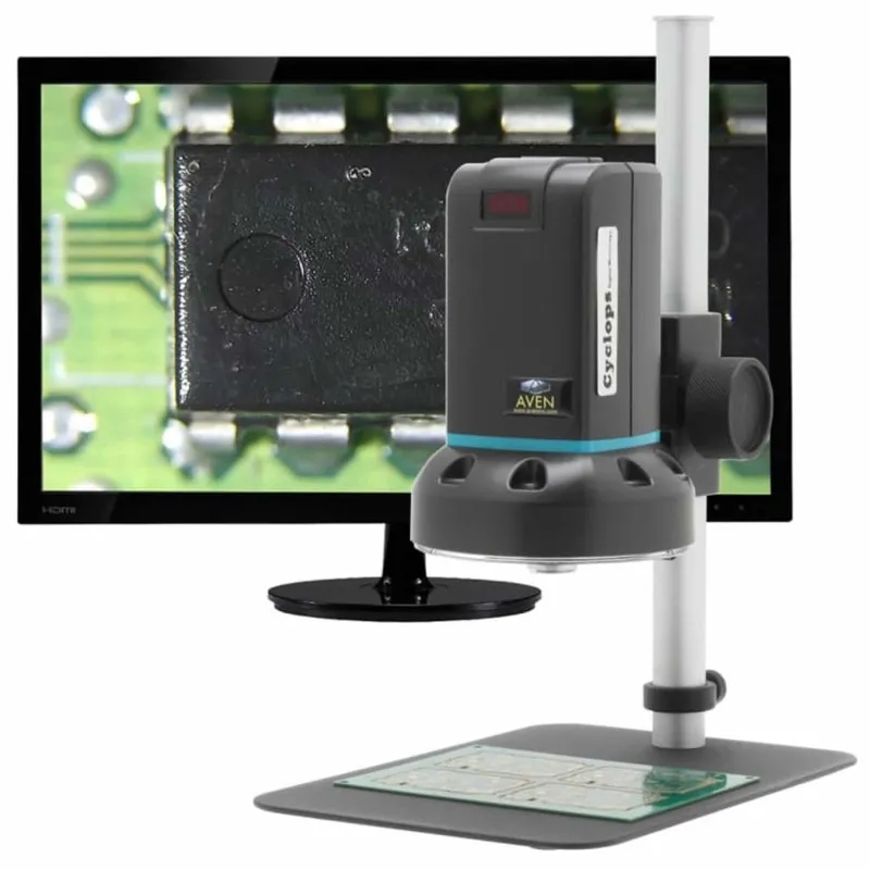 Aven Tools Cyclops 3.0 [26700-423] Digital Microscope  HDMI + USB, 13x To 140x With 4x Lens