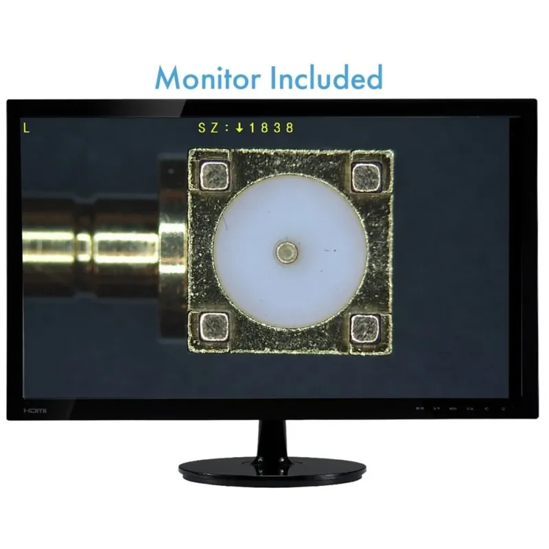 Aven Tools Cyclops HDMI [BD-26800B-556-401] Digital Microscope (12x-132x) With 4x Lens With Ultra Glide Stand