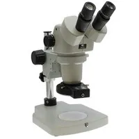 Aven Tools DSZ-44 [DSZ-44-509-211] Stereo Zoom Binocular Microscope with Track Stand and LED Ring Light, 10x to 44x Magnification*DIHENTIKAN*