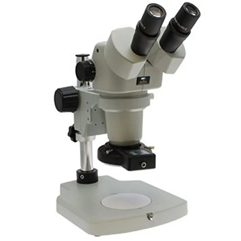 Aven Tools DSZ-44 [DSZ-44-509-211] Stereo Zoom Binocular Microscope with Track Stand and LED Ring Light, 10x to 44x Magnification*DIHENTIKAN*