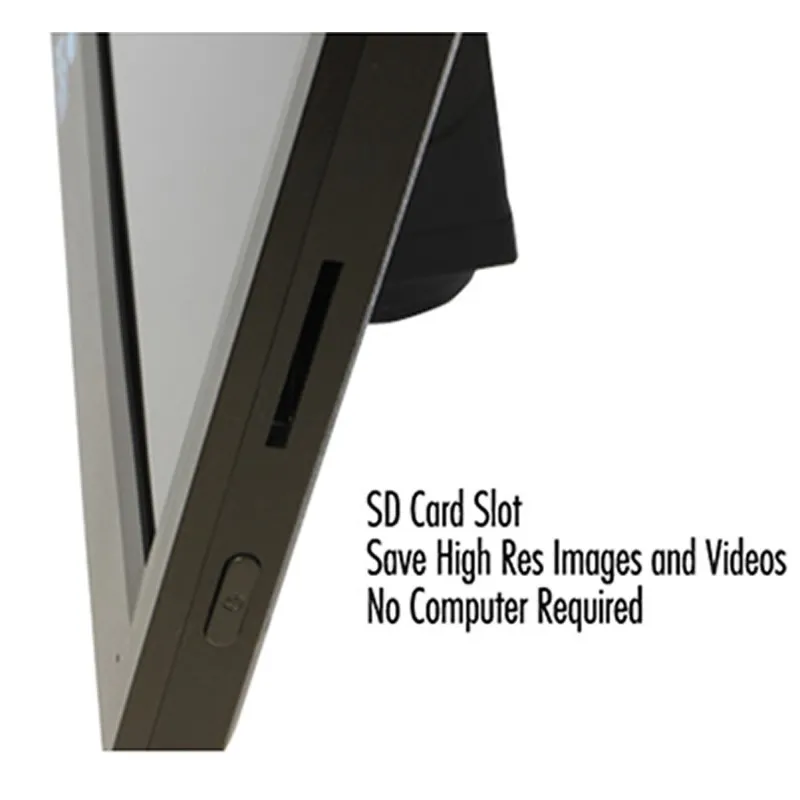 Aven Tools Mighty Cam Eidos [MLS640-260-534] Video Inspection System with Double Arm Boom Stand and Micro Lens, 13.5x to 182x Magnification