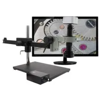 Aven Tools Mighty Cam Eidos [MLS640-260-556] Video Inspection System with Ultra-Glide Arm Stand and Micro Lens, 13.5x to 182x Magnification
