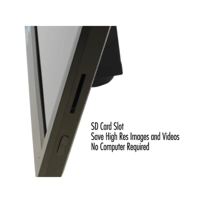 Aven Tools Mighty Cam Eidos [MLS640-260-570] Video Inspection System with Post Stand and Micro Lens, 13.5x to 182x Magnification