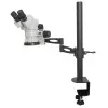 Aven Tools SPZ-50 [SPZ50-209-553] Stereo Zoom Binocular Microscope on Compact Articulating Arm Stand with LED Ring Light, 6.7x to 50x Magnification