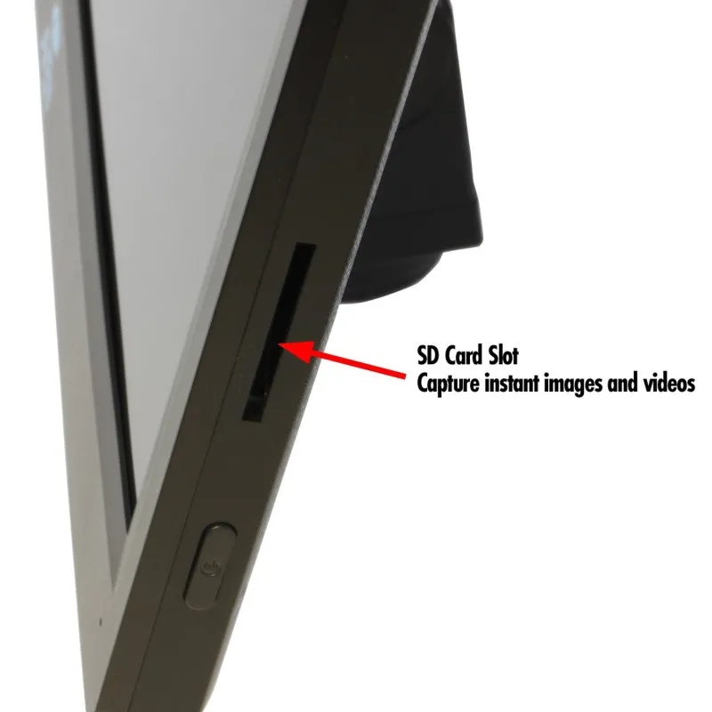 Aven Tools SPZV-50E [SPZV-50E-514-260] Stereo Zoom Trinocular Microscope with Mighty Cam Eidos 2M Camera & Integrated Monitor, ESD Safe, 6.7x to 50x