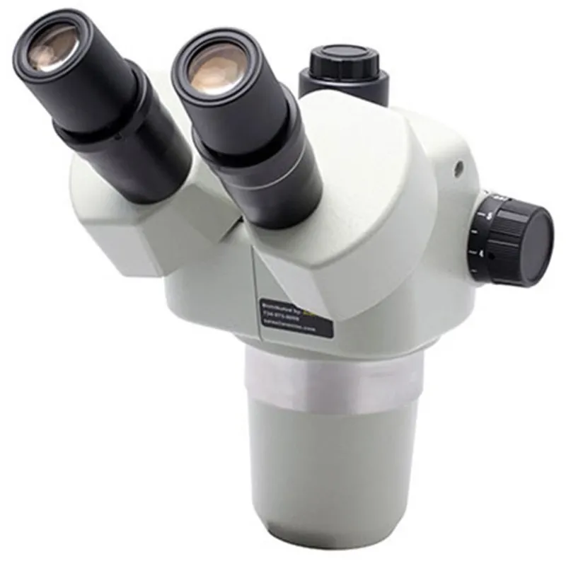 Aven Tools SPZV-50 [SPZV50-209-550-PCL] Stereo Zoom Trinocular Microscope on Articulating Arm Stand with Integrated Ring Light, 6.7x-50x Magnification