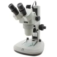 Aven Tools SPZV50 [SPZV50-506] Trinocular Microscope (6.7x - 50x), 280 mm Track Stand with Overhead and Backlight LEDs