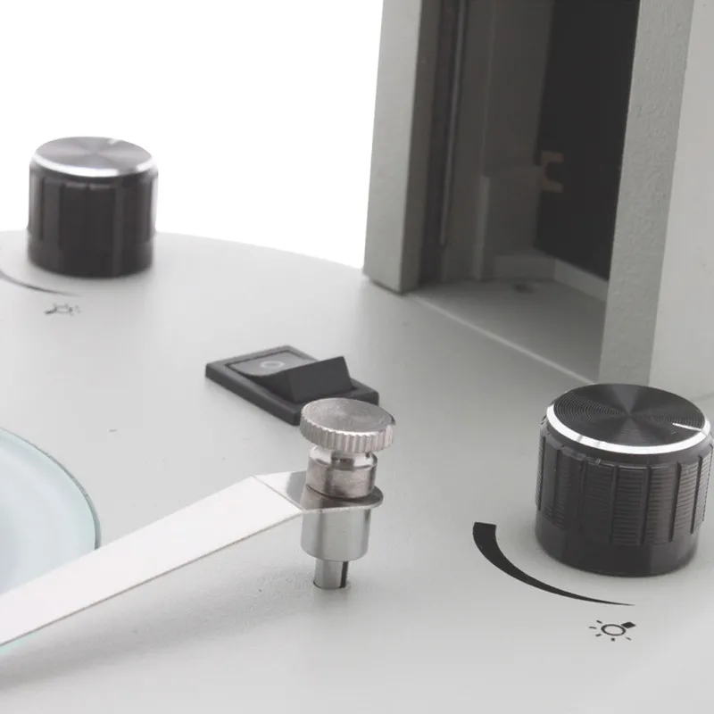 Aven Tools SPZV50 [SPZV50-506] Trinocular Microscope (6.7x - 50x), 280 mm Track Stand with Overhead and Backlight LEDs