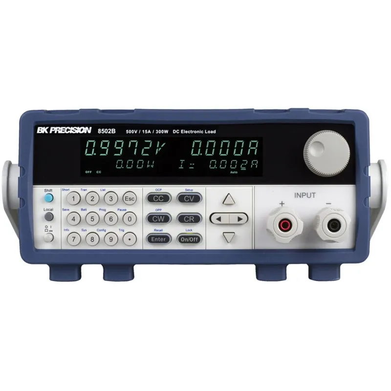 BK Precision 8502B [8502B-220V] Programmable DC Electronic Load, 300W, 150V, 30A, 220VAC Line Input