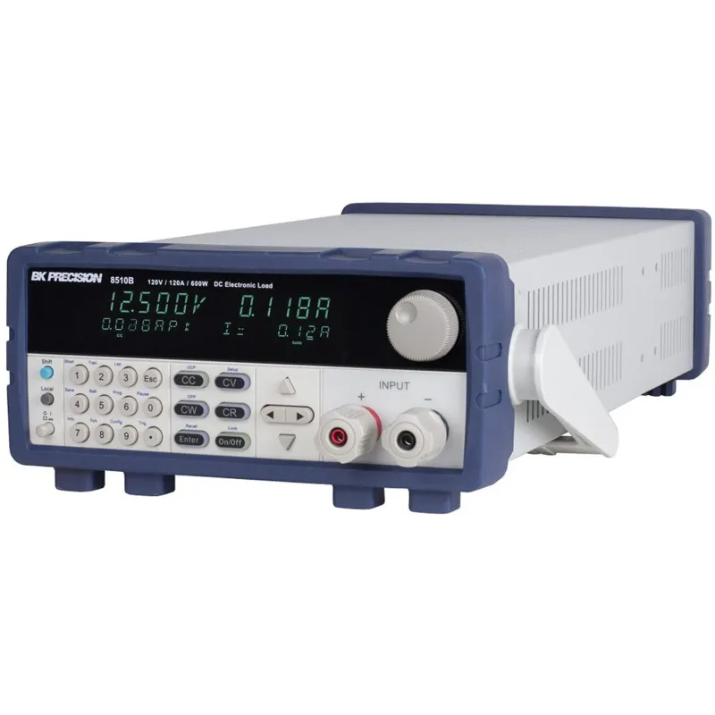 BK Precision 8510B [8510B-220V] Programmable DC Electronic Load, 600W, 120V, 120A, 220VAC Line Input