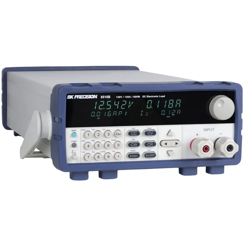 BK Precision 8510B [8510B-220V] Programmable DC Electronic Load, 600W, 120V, 120A, 220VAC Line Input