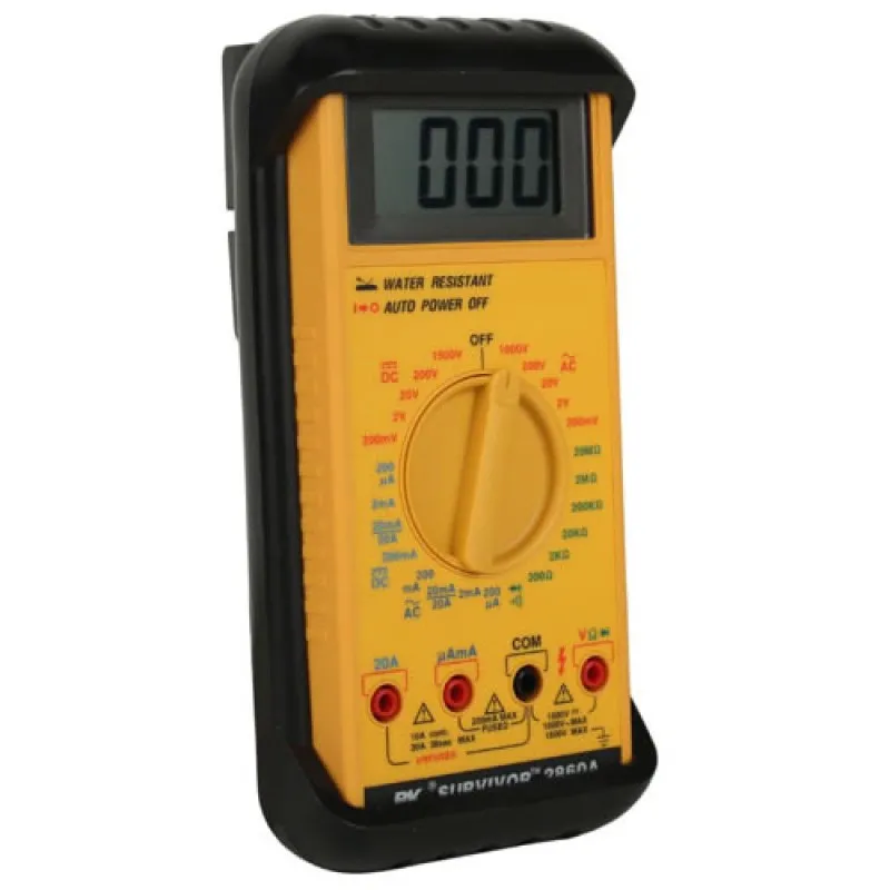BK Precision 2860A 1500V Handheld Ruggedized Digital Multimeter