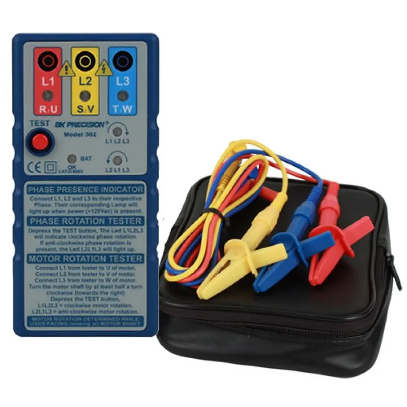 BK Precision 302 [302] Phase & Motor Rotation Meter