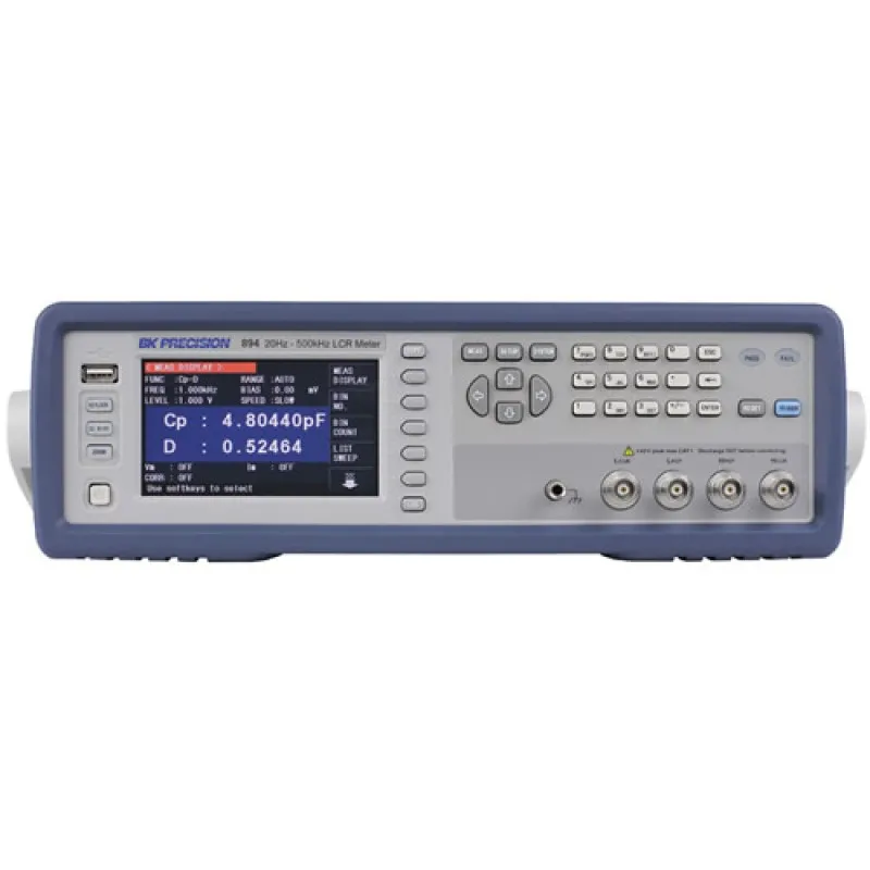 BK Precision 894 [894-220V] Precision Bench LCR Meter, 20 Hz ‐ 500 kHz, 220VAC Line Input