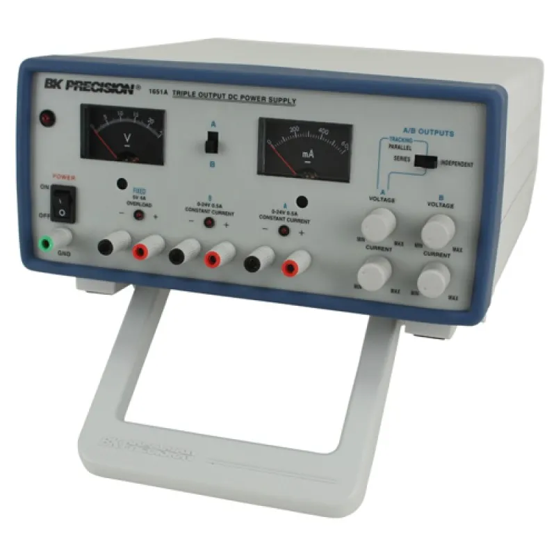BK Precision 1651A & 1652 Triple Output DC Power Supplies