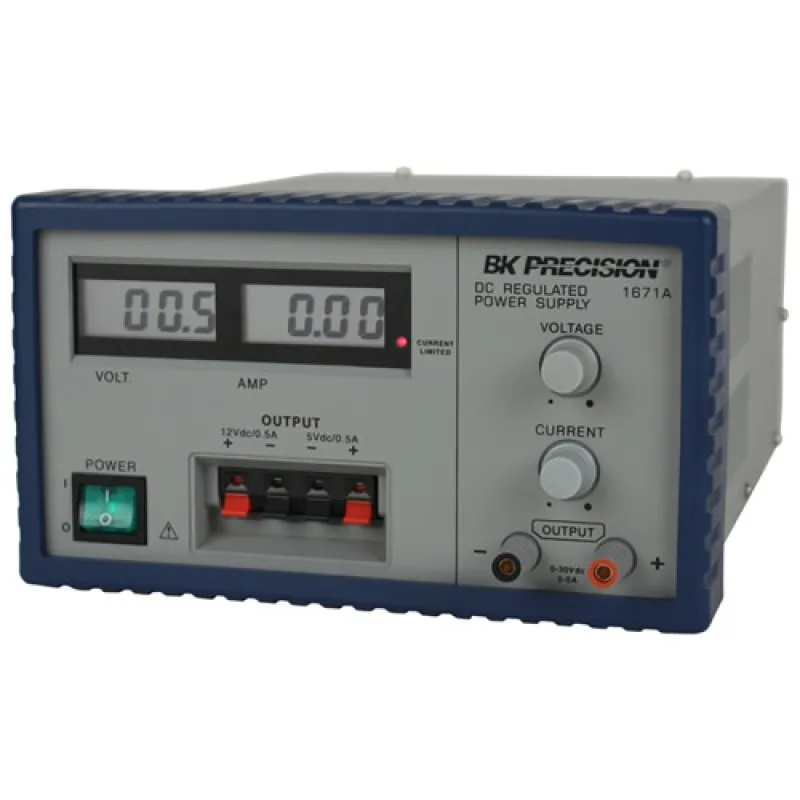 BK Precision s 1670A and 1671A Triple-Output DC Power Supply