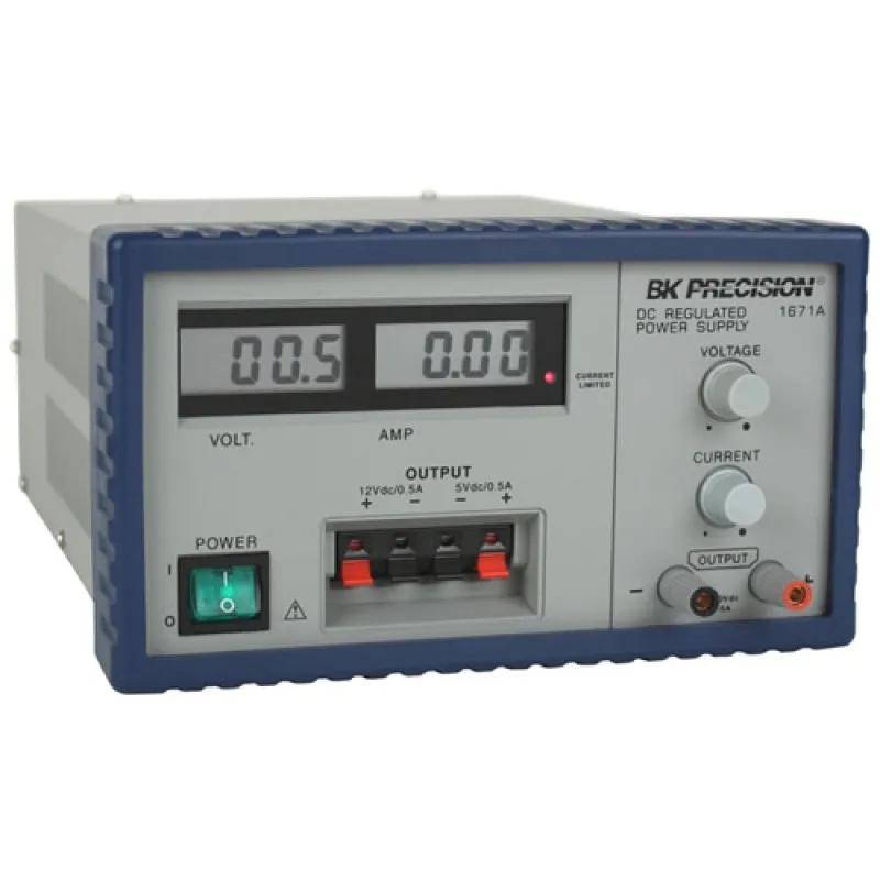 BK Precision s 1670A and 1671A Triple-Output DC Power Supply