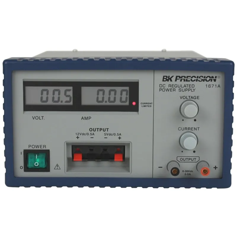 BK Precision s 1670A and 1671A Triple-Output DC Power Supply