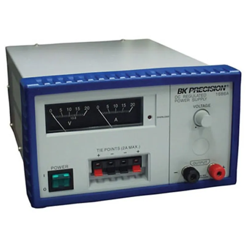 BK Precision 1686A [1686A-220V] DC Power Supply, 3-14V, 13.8V/12A, 220VAC Line Input