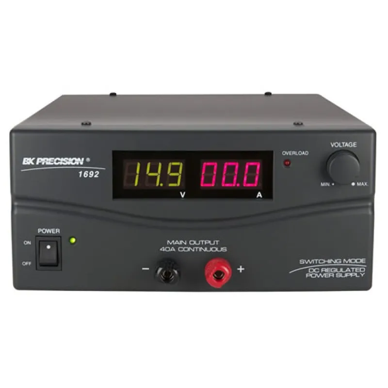 BK Precision 1692 [1692-220V] Switching Digital DC Power Supply, 15V/40A, 220VAC Line Input