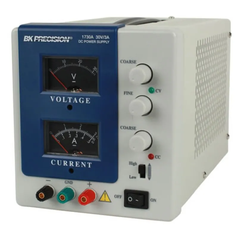 BK Precision 1730A [1730A-220V] Single-Output Analog DC Power Supply, 30V/3A, 220VAC Line Input*DISCONTINUED SEE 1735A*