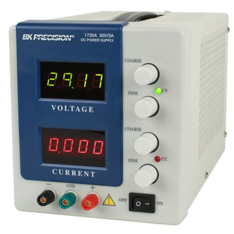 BK Precision 1735A [1735A-220V] Single-Output Digital DC Power Supply, 30V/3A, 220VAC Line Input