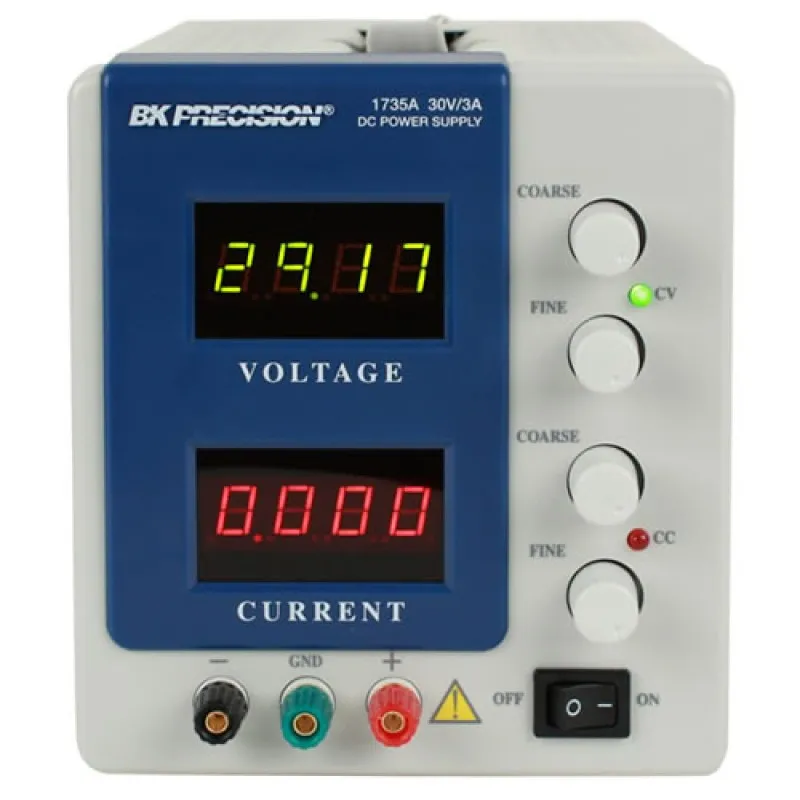 BK Precision 1735A [1735A-220V] Single-Output Digital DC Power Supply, 30V/3A, 220VAC Line Input