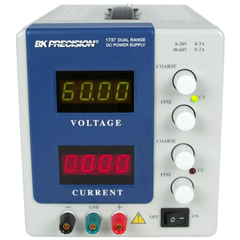 BK Precision 1737 & 1747 Dual Range DC Power Supplies