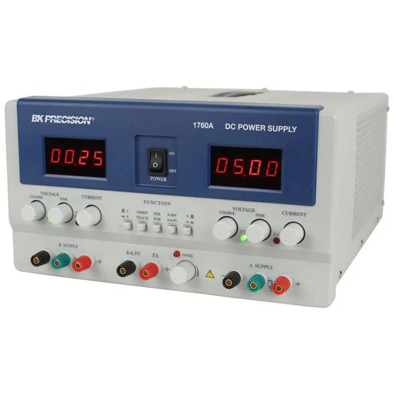 BK Precision 1760A, 1761 & 1762 Triple Output DC Power Supplies
