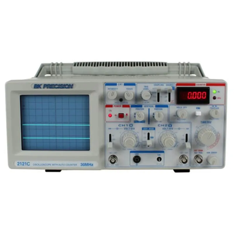 BK Precision 2121C 30 MHz Analog Oscilloscope with Frequency Counter