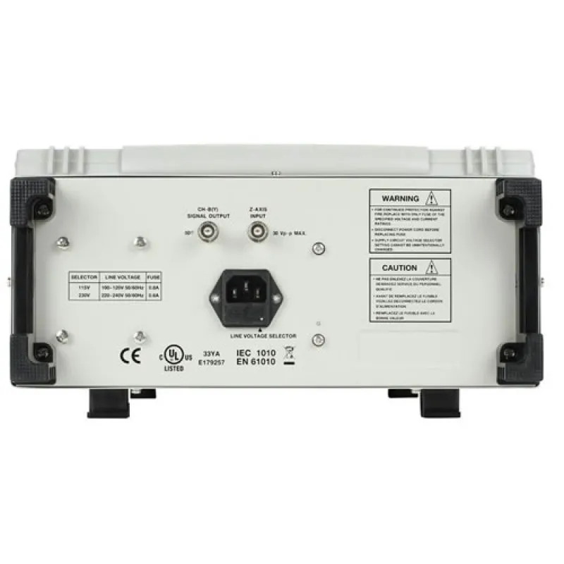 BK Precision 2160C 60 MHz Analog Oscilloscope w/ Built-in Component Tester & Probes