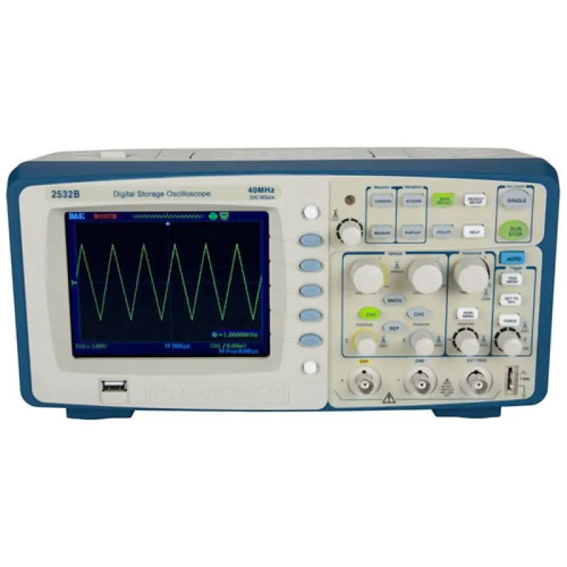 BK Precision 2530B 25 MHz, 500 MSa/s Digital Storage Oscilloscope