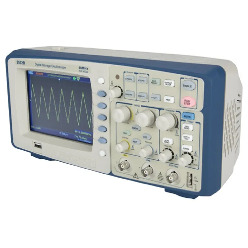 BK Precision 2530B 25 MHz, 500 MSa/s Digital Storage Oscilloscope