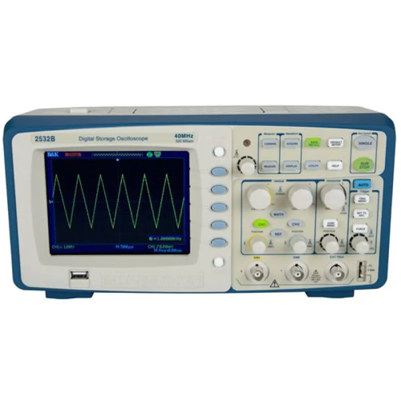 BK Precision 2532B 40 MHz, 500 MSa/s Digital Storage Oscilloscope
