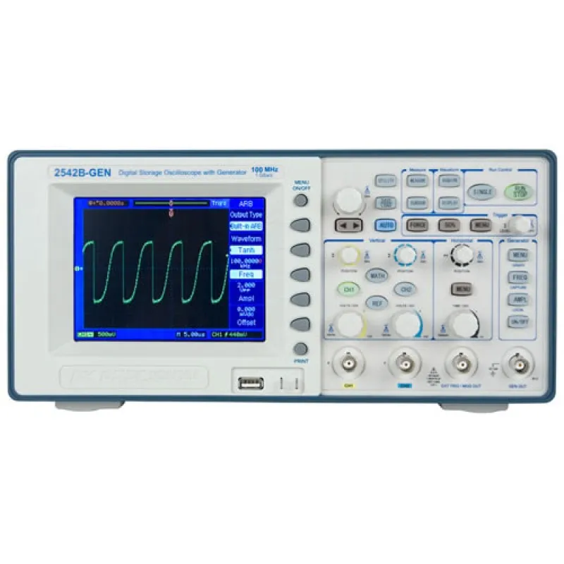 BK Precision 2540B Series [2542B] 100 MHz, 1 GSa/s Digital Storage Oscilloscope