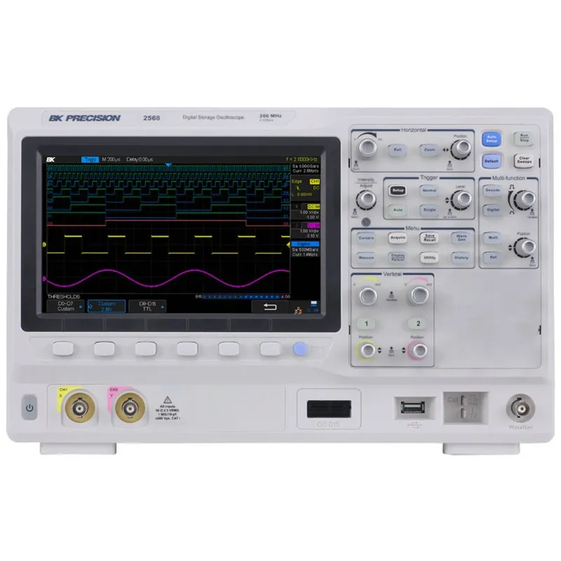 BK Precision 2565 [2565] 100 MHz, 2 GSa/s 4 Channel Digital Storage Oscilloscope*DISCONTINUED SEE 2565B**