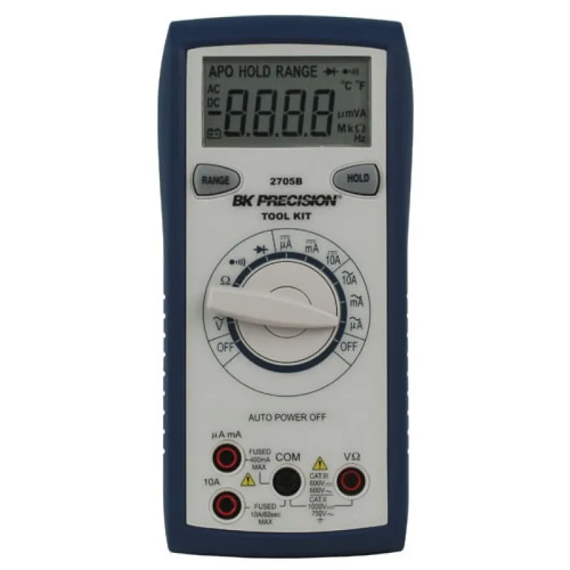 BK Precision 2705B Auto Ranging Tool Kit Digital Multimeter