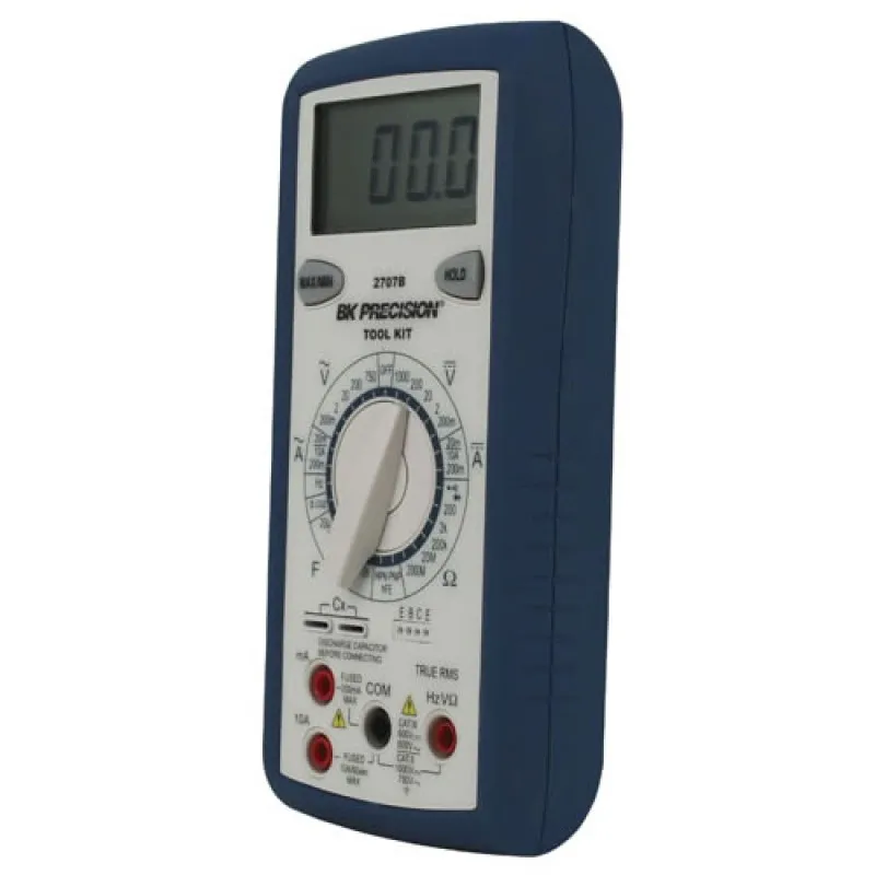 BK Precision 2707B BK Manual Ranging True RMS Tool Kit Digital Multimeter