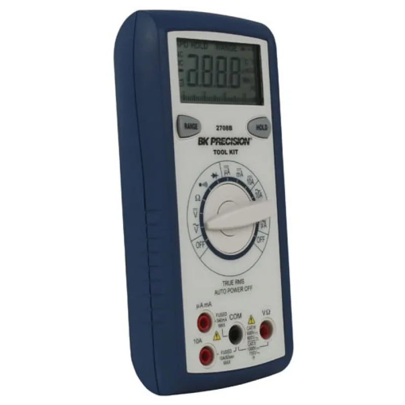 BK Precision 2708B [2708B] Tool Kit Auto Ranging True RMS Digital Multimeter w/Bar Graph