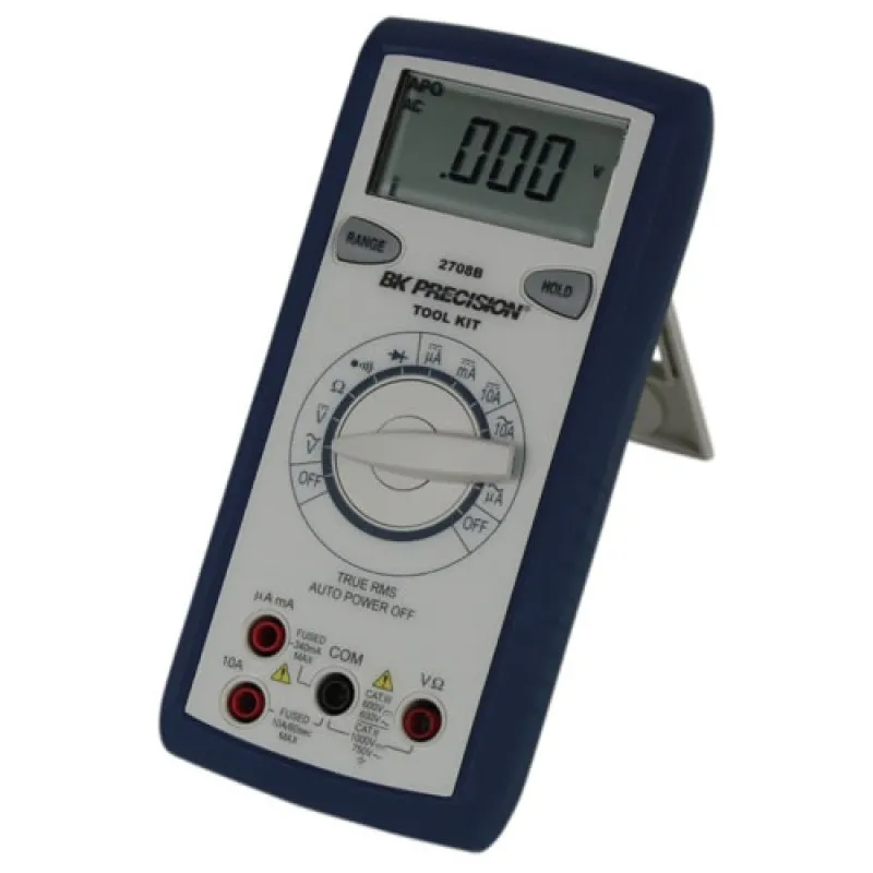 BK Precision 2708B [2708B] Tool Kit Auto Ranging True RMS Digital Multimeter w/Bar Graph