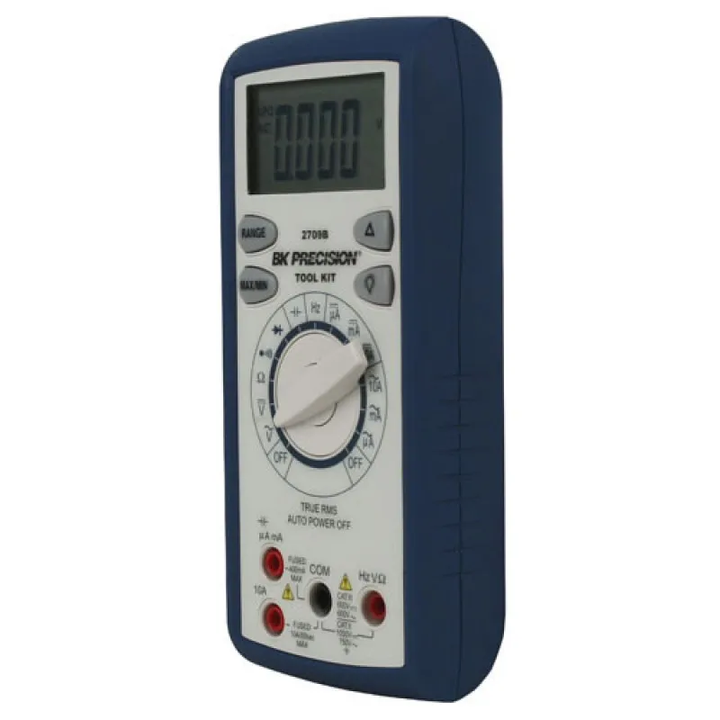BK Precision 2709B Auto Ranging True RMS Tool Kit Digital Multimeter
