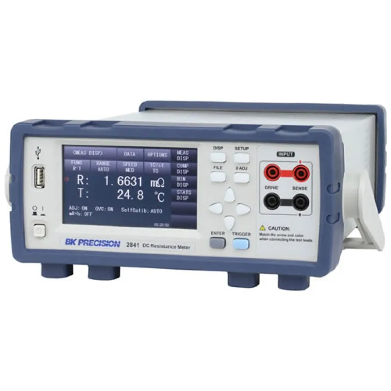 BK Precision 2841 [2841-230V] DC Resistance Meter 100 MΩ, 230VAC Line Input