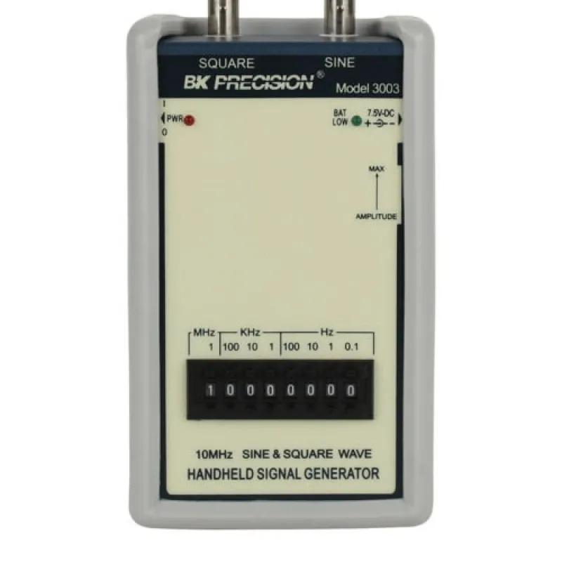 BK Precision 3003 Handheld Battery Operated 10MHz Sine & Square Wave Generator