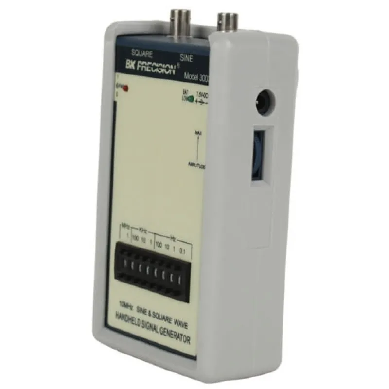 BK Precision 3003 Handheld Battery Operated 10MHz Sine & Square Wave Generator