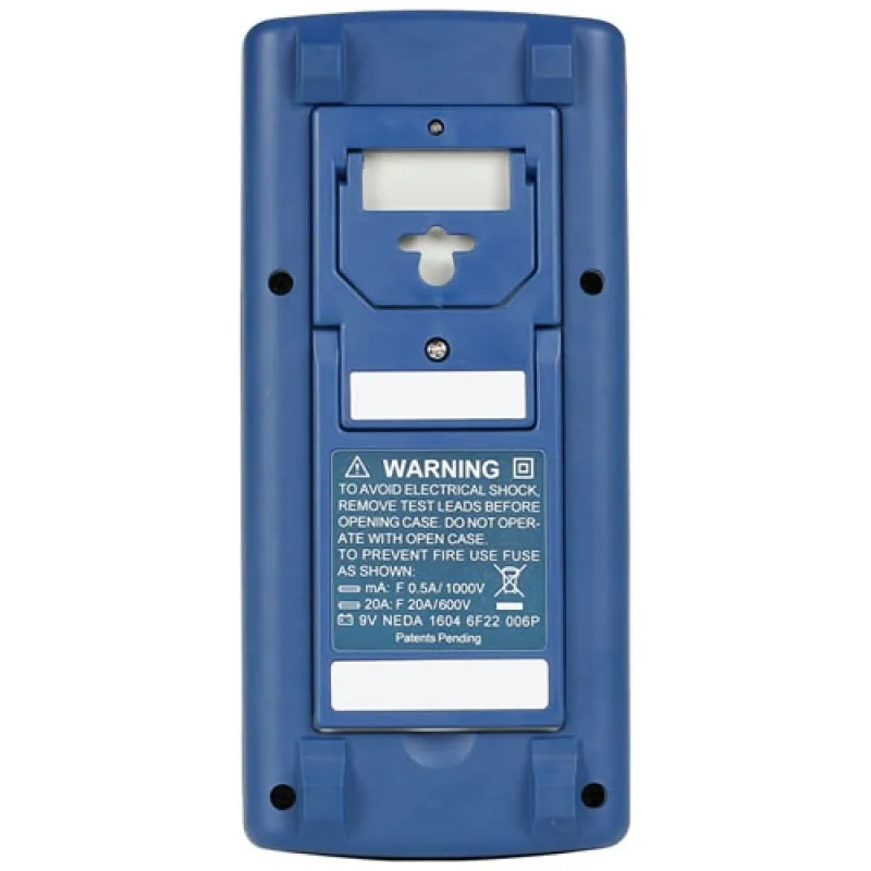 BK Precision 388B Test Bench Manual-Ranging Handheld AC/DC Digital Multimeter in Rubberized Case