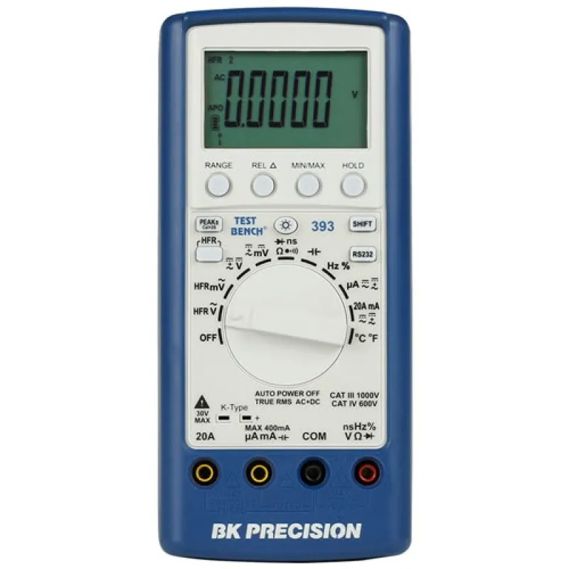 BK Precision 393 [393] True RMS Handheld Digital Multimeter with USB interface
