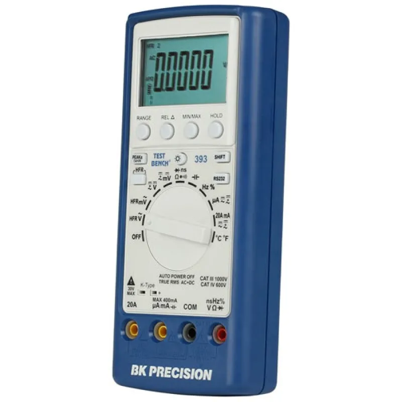 BK Precision 393 [393] True RMS Handheld Digital Multimeter with USB interface