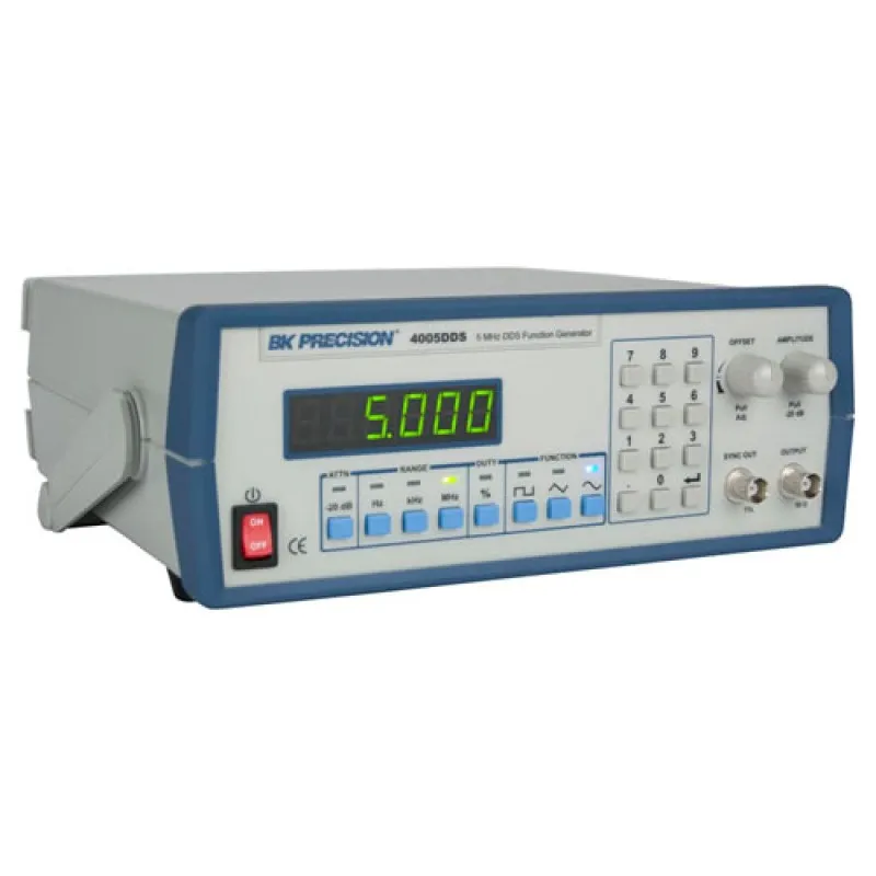 BK Precision 4005DDS [4005DDS-230V] 5 MHz 4 Digit Display DDS Function Generator, 230VAC Line Input