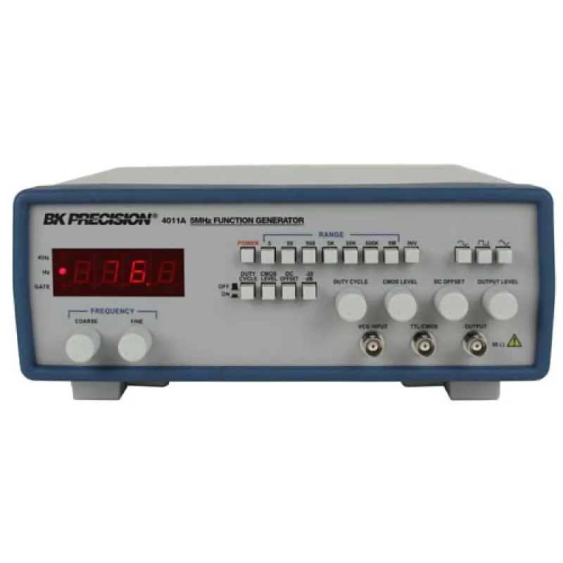 BK Precision 4011A [4011A-230V] 5MHz Function Generator, 230VAC Line Input
